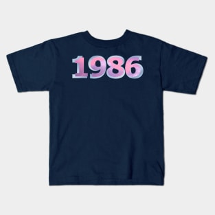 1986 - lets reminisce about the 80’s Kids T-Shirt